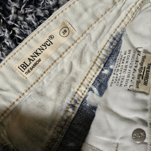 🆕️ Blank NYC The Barrow High Rise Vintage Short in Size 27 or 28 - Picture 7 of 13